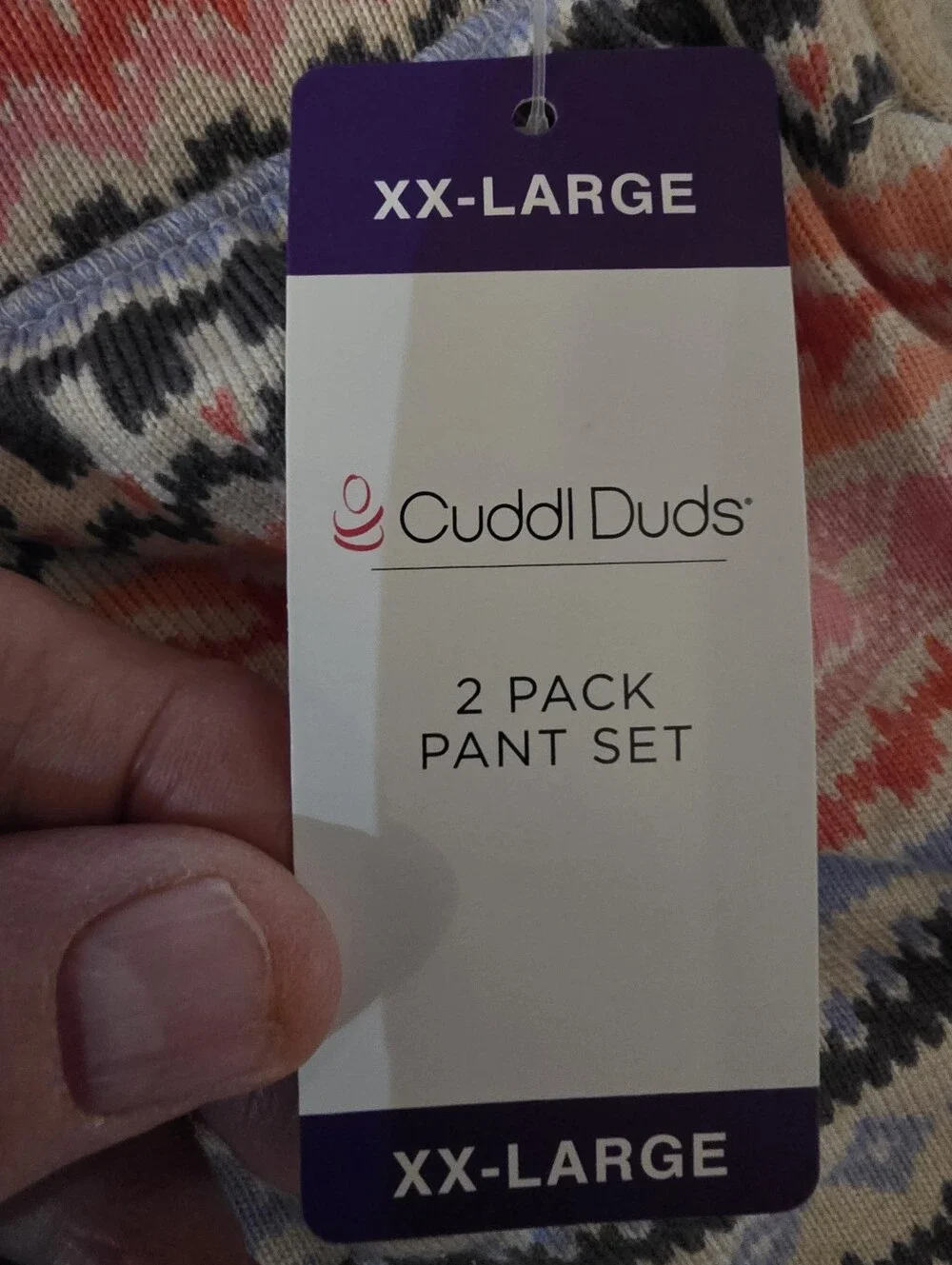 Cuddl Duds two pair